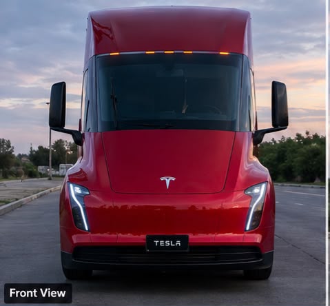 Tesla Semi - View 3